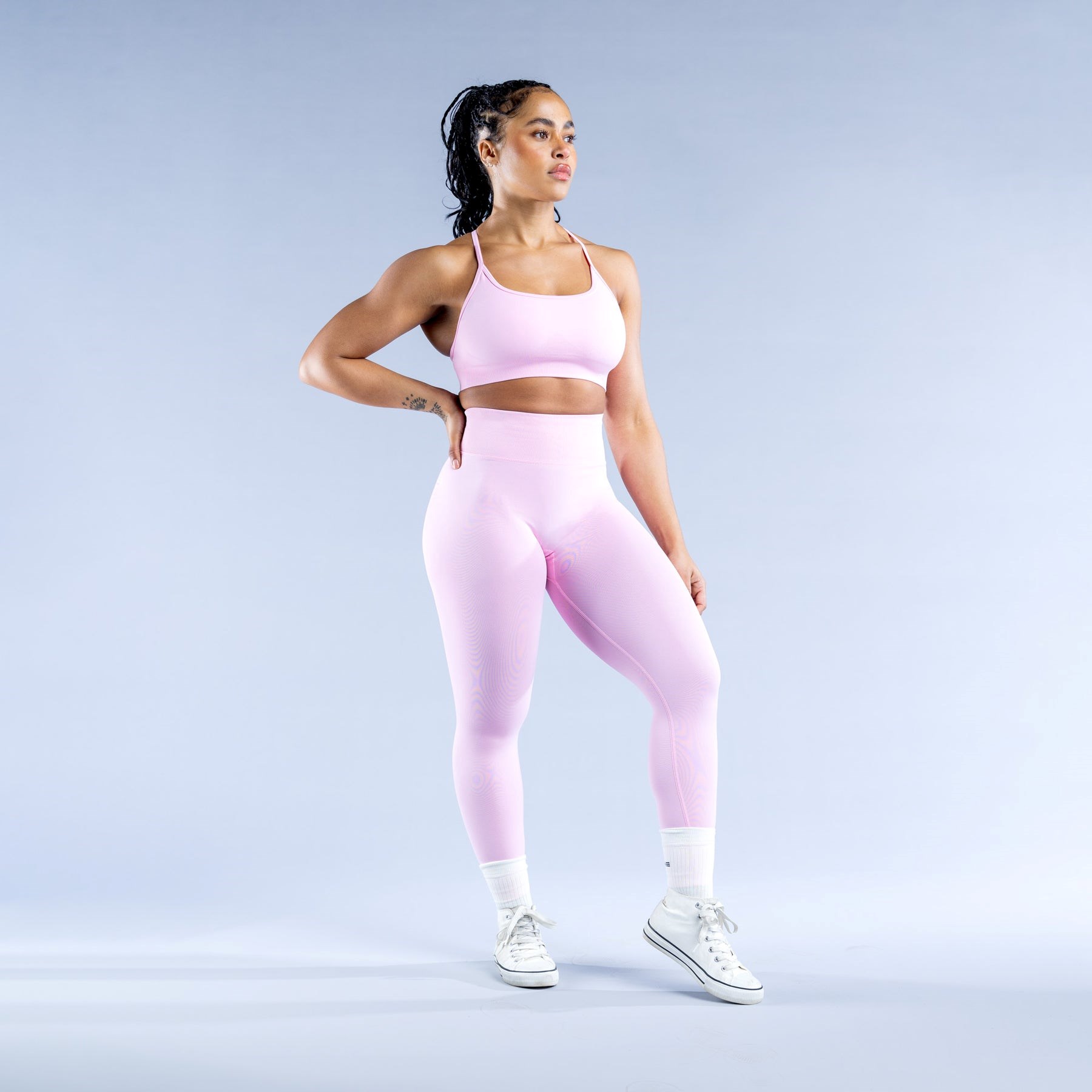 DFYNE Dynamic Backless Sports Bra Głęboka Różowe Różowe | 2789SIUEW