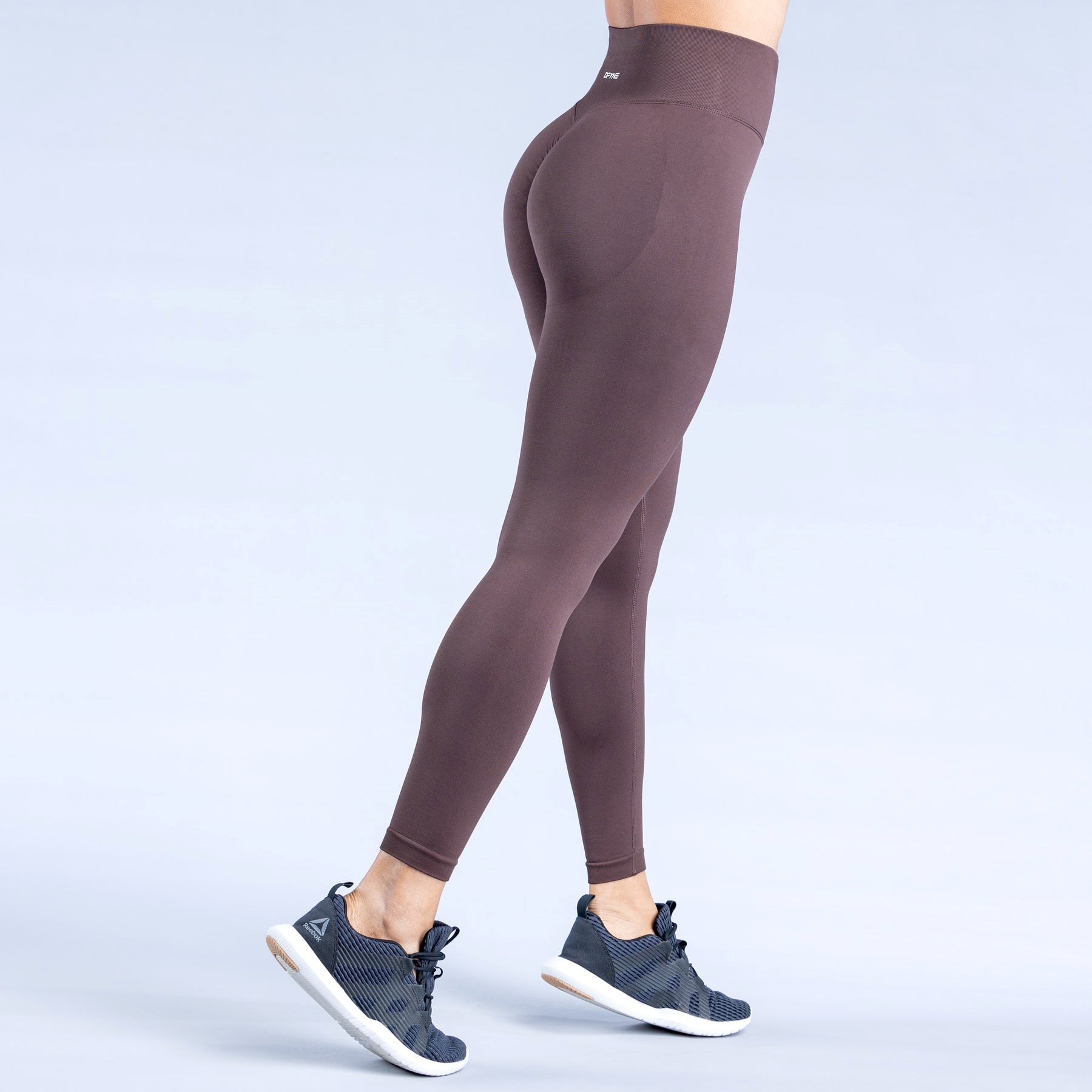 DFYNE Dynamic Leggings Czekolada Brązowe | 7314FHCLJ