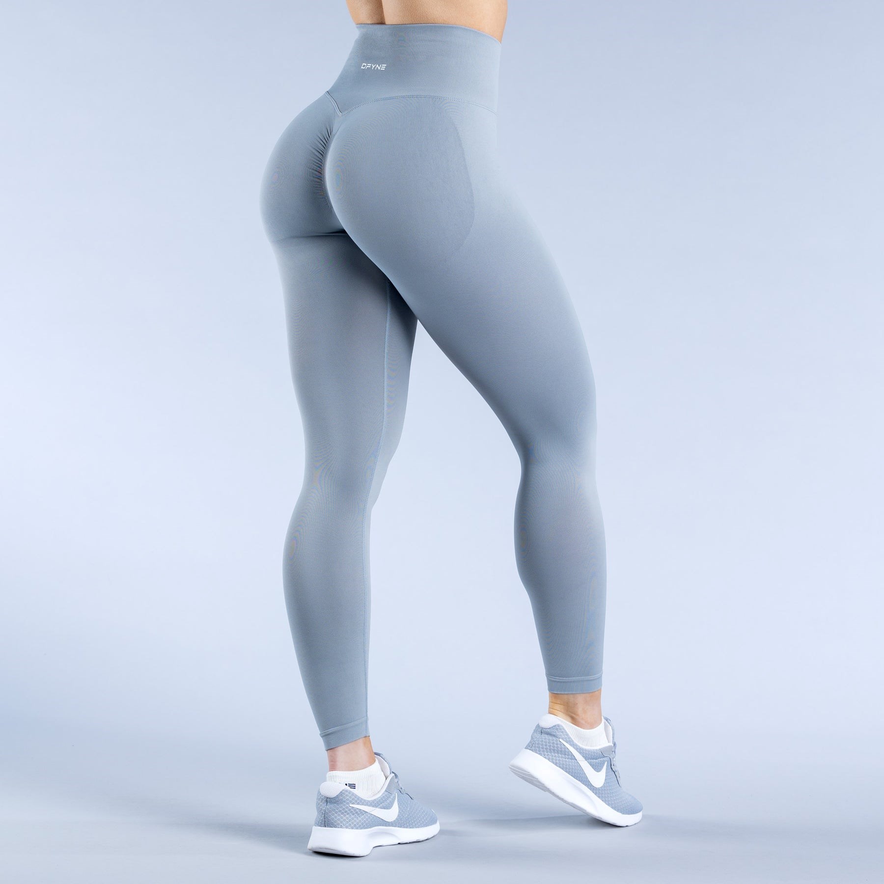 DFYNE Dynamic Leggings Głęboka Szare | 7643SXEGA