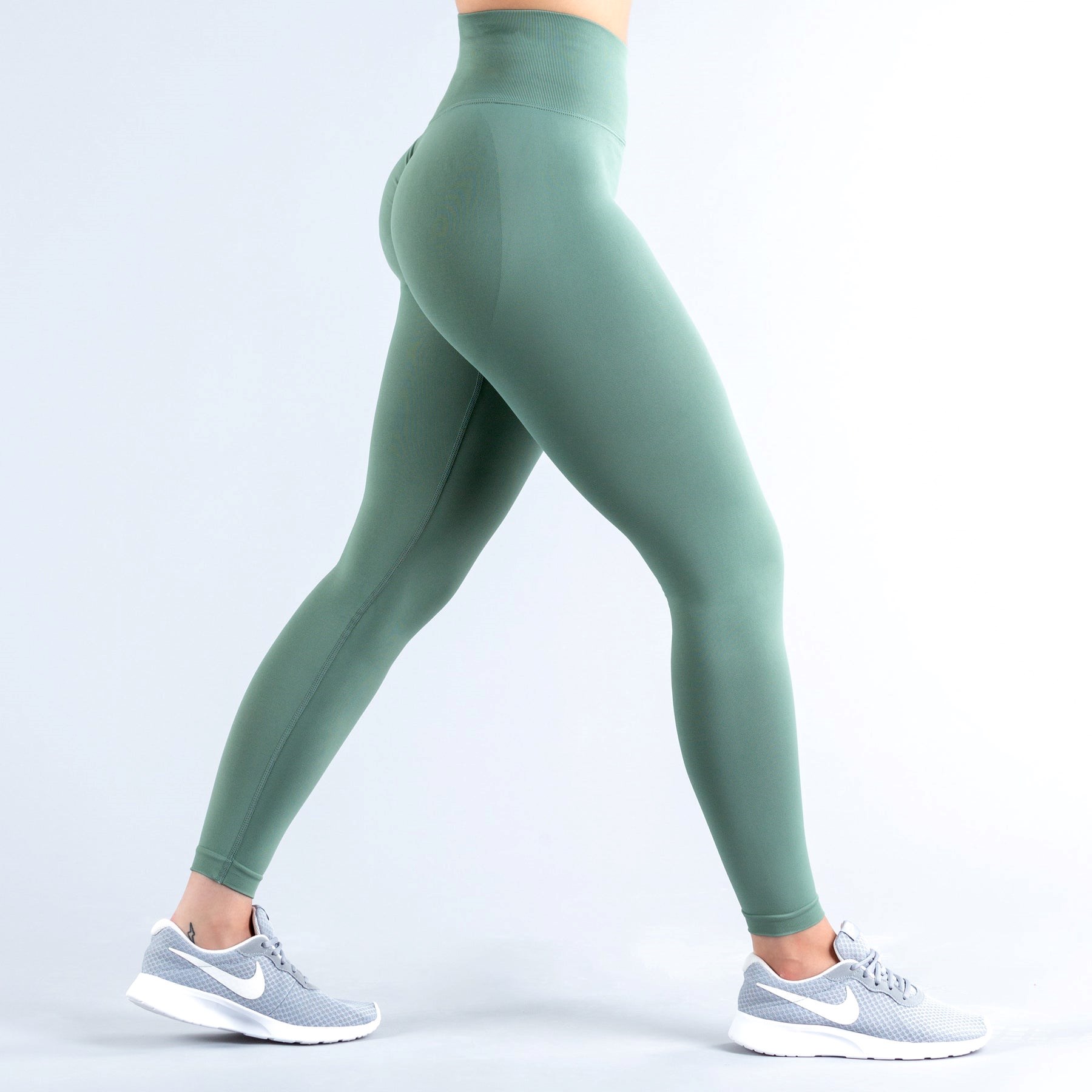 DFYNE Dynamic Leggings Zielone | 4780LQAGC