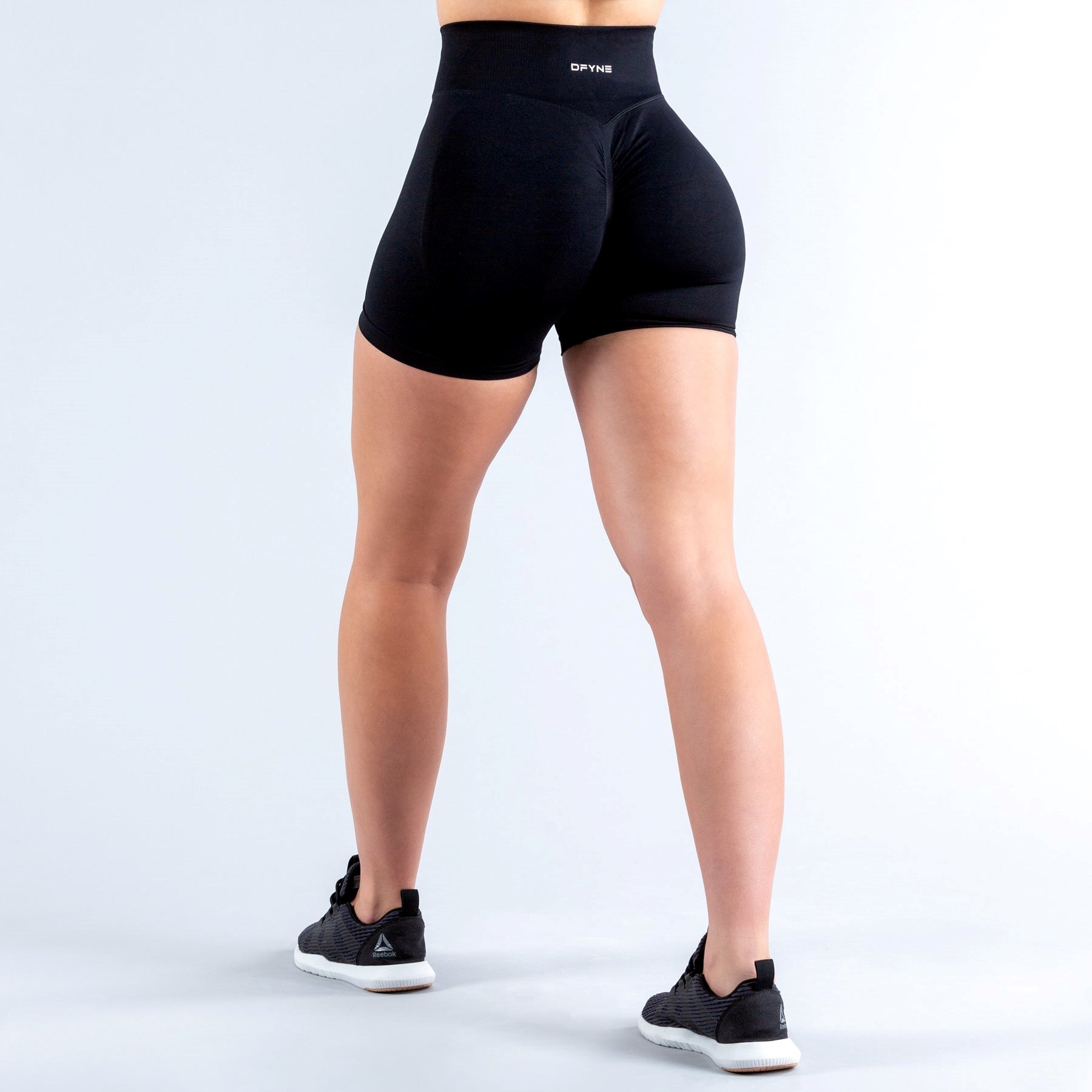 DFYNE Dynamic Shorts 4.5' Czarne | 5269EVUYQ