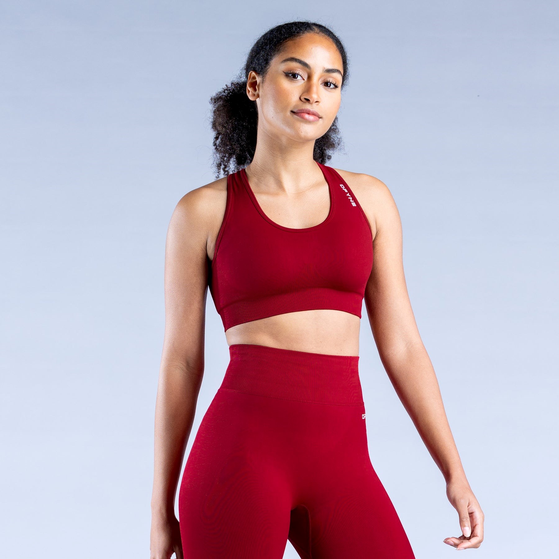 DFYNE Dynamic Sports Bra Crimson | 7641NFMGT