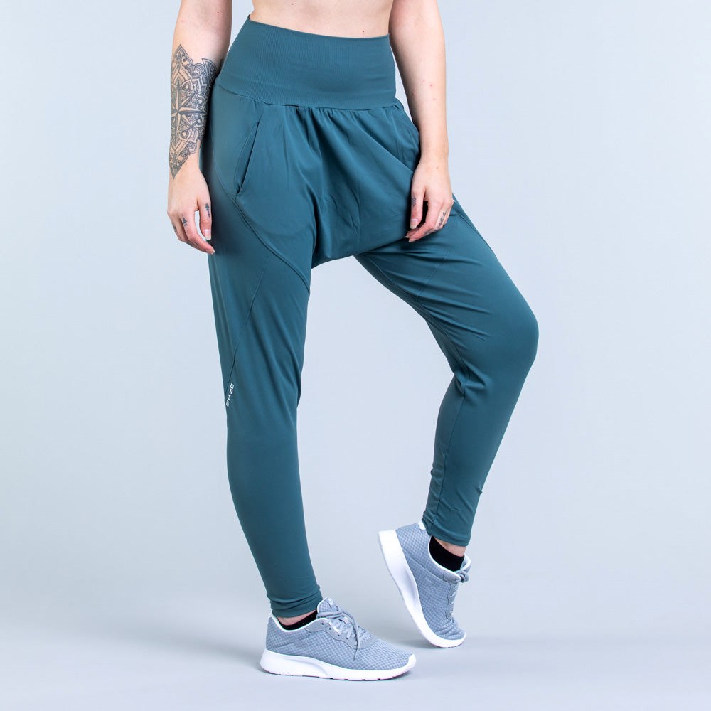 DFYNE Origin Harem Tapered Fit Joggers Aqua | 2981JPNSL