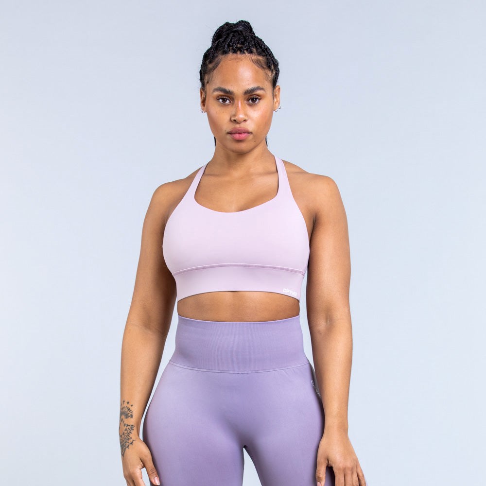 DFYNE Origin Medium-Support Sports Bra Fioletowe | 4928PGRZF