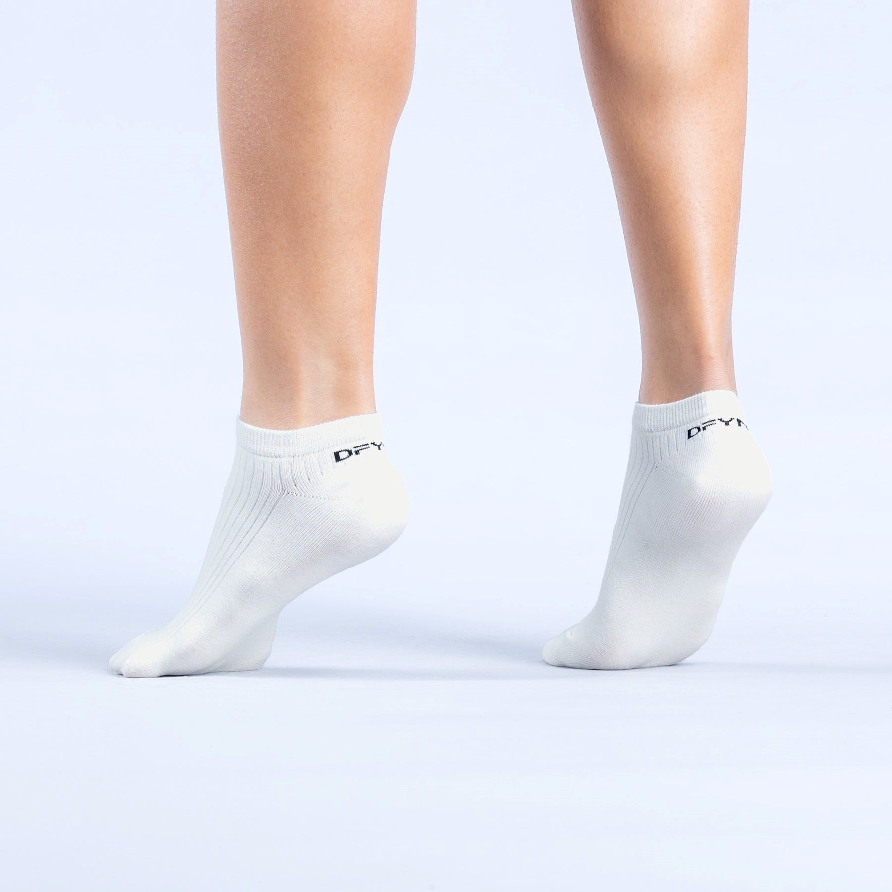 DFYNE Revive Ankle Socks 3pk Białe | 9578BOMER