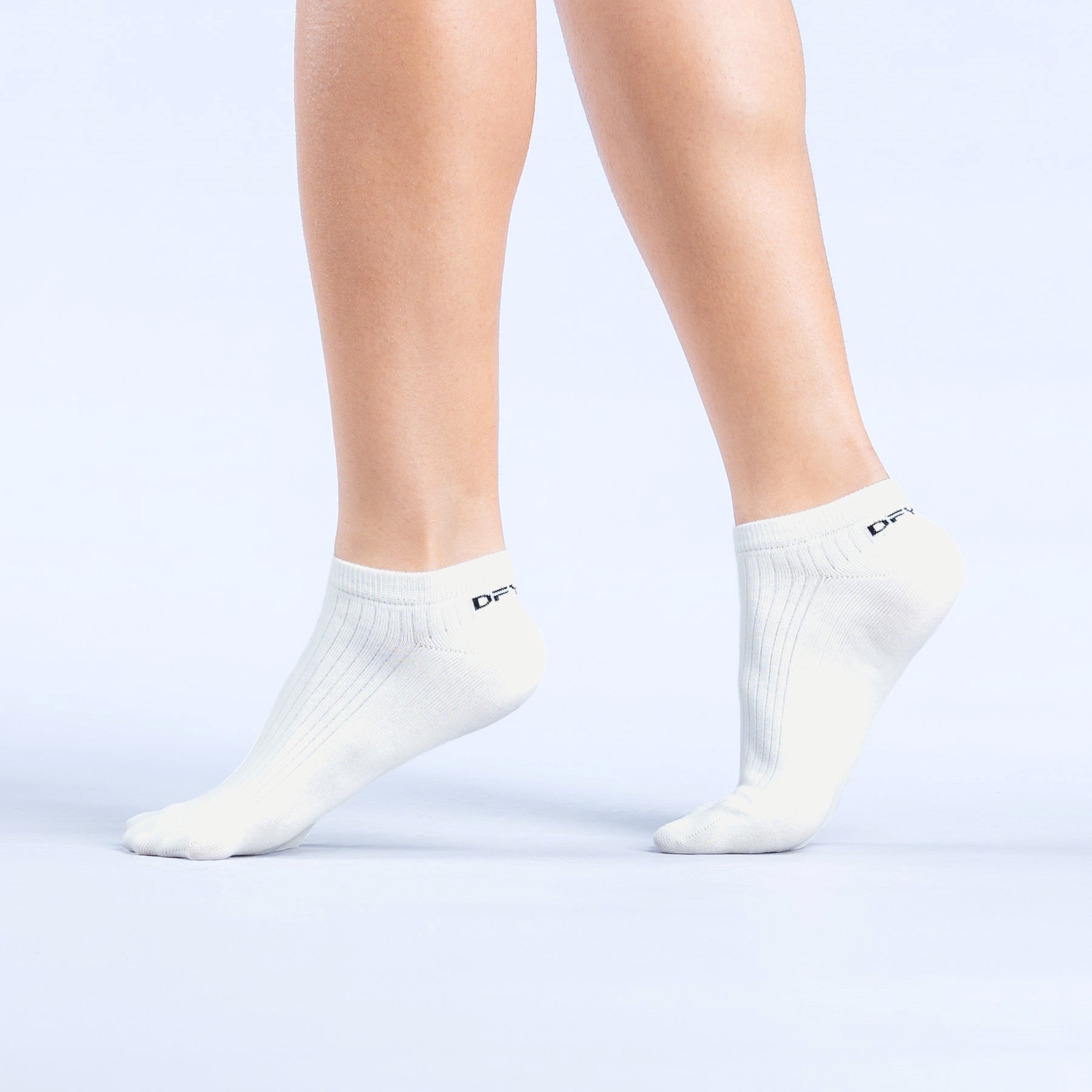 DFYNE Revive Ankle Socks 3pk Białe | 9578BOMER